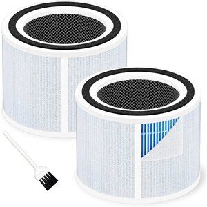 2-Pack Core 300 Smoke Remover Air Filters For LEVOIT Core 300 300S 300S-P